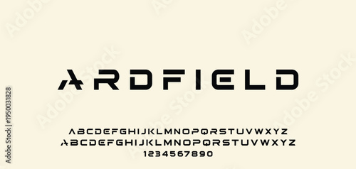 Abstract modern urban alphabet fonts. Typography sport, technology, fashion, digital, future creative logo font. vector illustration