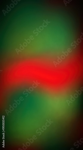 Abstract Red and Green Gradient Background