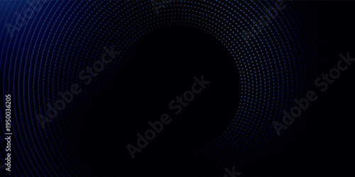 3D blue pink techno abstract background overlap layer on dark space with glowing circles decoration. Modern graphic design element lines style concept for web banner flyer, card cover or brochure