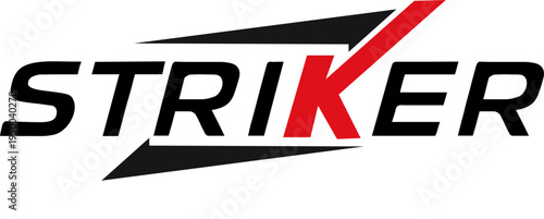 

Striker Logo Design
Modern Dynamic Letter K Logo Design with Red and Black Sharp Geometric Elements for Sports and Automotive Branding