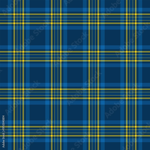 Anniversary plaid background texture, silk pattern tartan fabric. Grungy seamless textile vector check in cyan and lime colors.