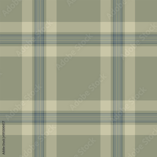 Blanket check vector texture, checking background tartan seamless. Isolation fabric pattern textile plaid in pastel and grey colors.