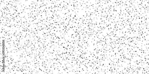black and white paint on distressed overlay texture grass on ground vector. Terrazzo tiles mosaic pattern.