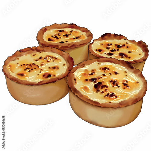 Beef Mushroom Cheese Pie With Slightly Burned Top