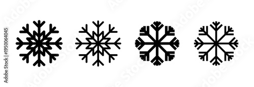 Snow icon vector illustration. snowflake sign and symbol