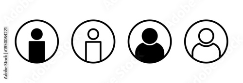 User Icon vector illustration. person sign and symbol. people icon.