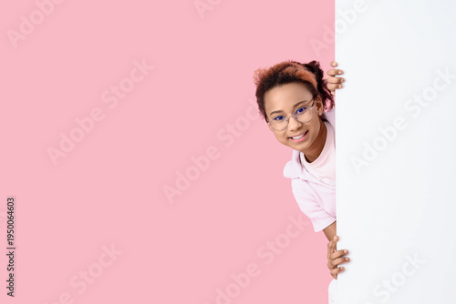 Teenage African-American gi...