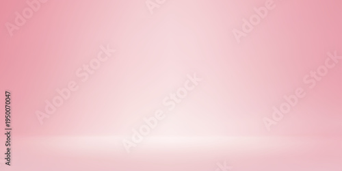 Rose limbo background with smooth gradient. Pink minimal backdrop with copy space for product display.