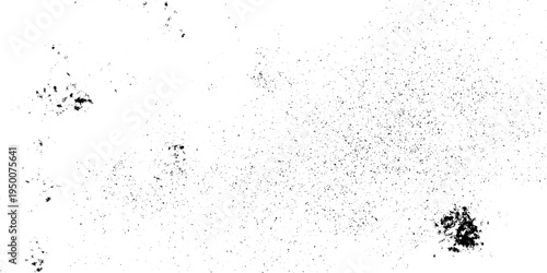 Noise Dot Grain Background with Gradient Ripple Wave, Abstract Vector Grunge Texture with Black and White Dust Overlay.
