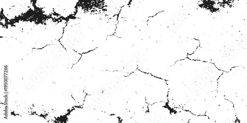 Vintage Distressed Grunge Overlay Texture with Cracked Canvas Pattern and Rough Screen Scratch Effect for Graphic Design.