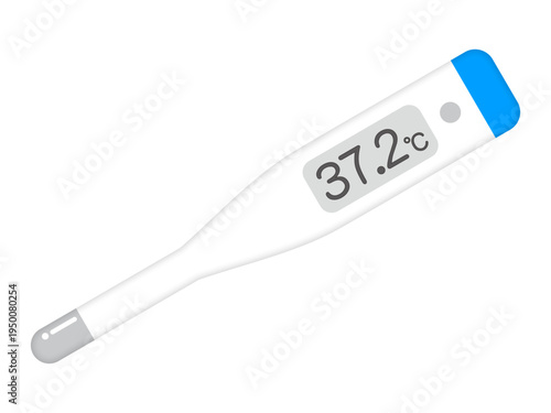 体温計のベクターイラスト素材2