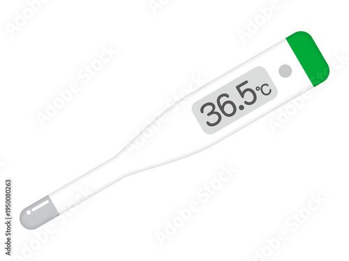 体温計のベクターイラスト素材