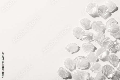 Beads in shaped of sea shel...