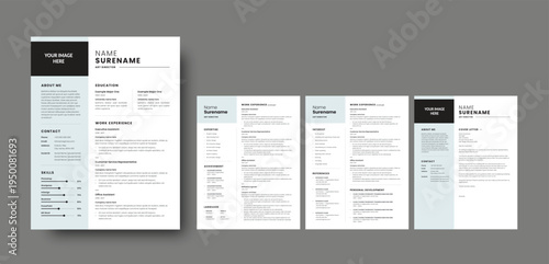 Minimalist Resume Layout