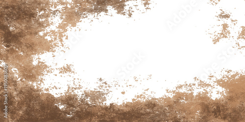 Abstract brown grunge texture background with coffee powder and cocoa heap