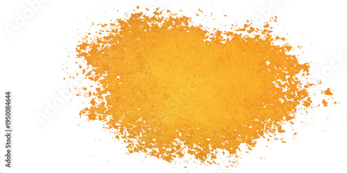 pepper on abstract orange background