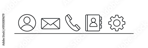 Customer contact profile and identity information management supporting organized communication and relationship management in business platforms, user profile circle, envelope
