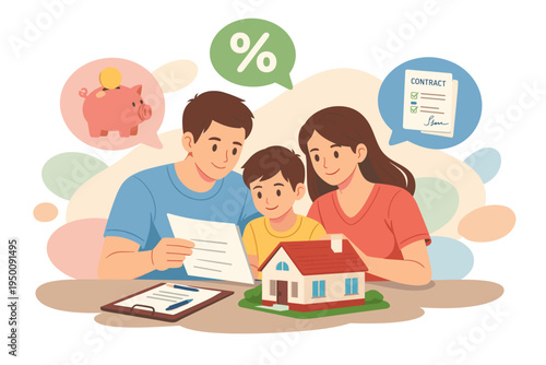 Family planning for a new home purchase together.