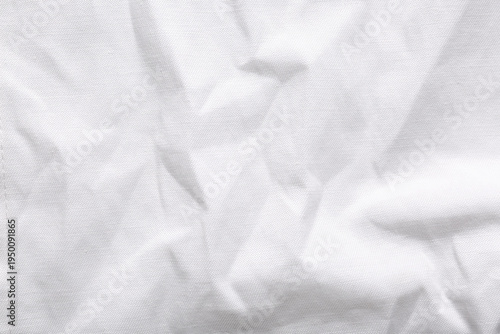 Texture of white canvas fab...