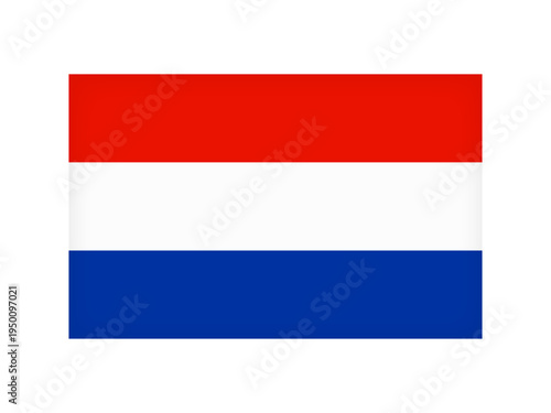 オランダの国旗のイラスト素材4