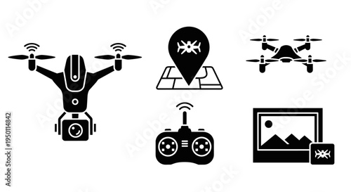 Drone and remote control technology.