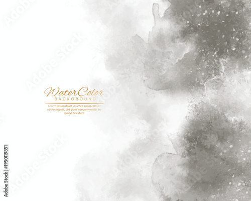 Blurry image with illegible text and abstract shapes