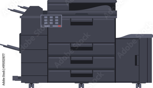 Multifunction office printer machine for business technology