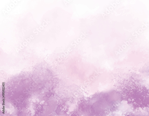 Soft purple and white watercolor background