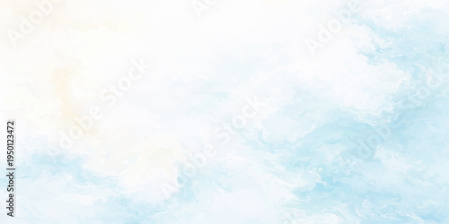 Abstract an ethereal ambiance, the canvas features delicate wisps of ethereal clouds, soft pastel hues creating a serene and celestial aura. 