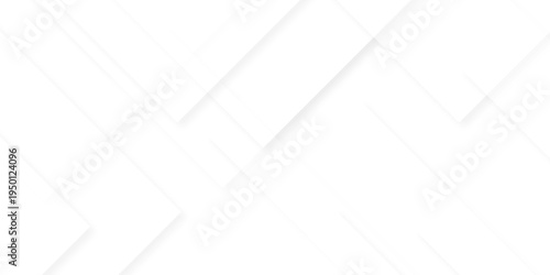 Layers of textured white transparent material in triangle and squares. vector minimal space technology layout tech digital science web template banner texture design.	
