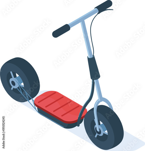 Electric scooter providing modern urban personal mobility