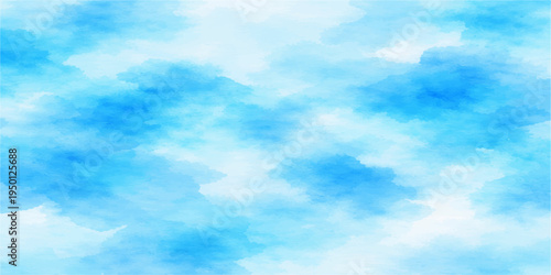 Abstract watercolor washes create an atmospheric, dynamic composition of ethereal clouds, perfect for evoking feelings of tranquility and artistic expression. 