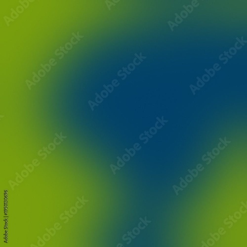 Electric Yellow, Leaf Green and Deep Navy 1:1 square seamless loop gradient mesh video background