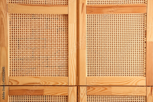 Wooden texture with decorat...