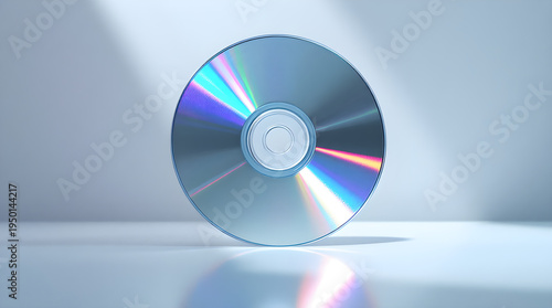 CD disc with reflective surface
