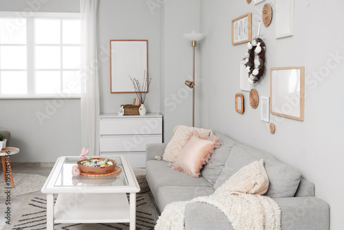 Interior of living room wit...