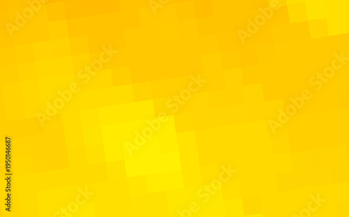 Abstract Yellow Gradient Mosaic Background with Layered Geometric Squares, Bright Lemon and Golden Pixel Texture, Creative Minimal Digital Wallpaper for Web Design, Presentation, Banner and  Templates