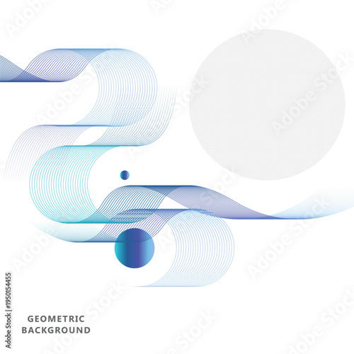 Geometric Elegance. Abstract geometric background. Vector design template