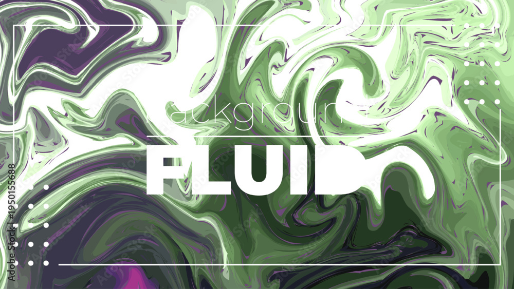 Fototapeta premium Abstract Liquid Color Background with Fluid Shapes | Modern Gradient Flow Design