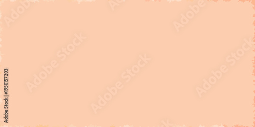 A simple solid pastel peach background with a slightly textured border