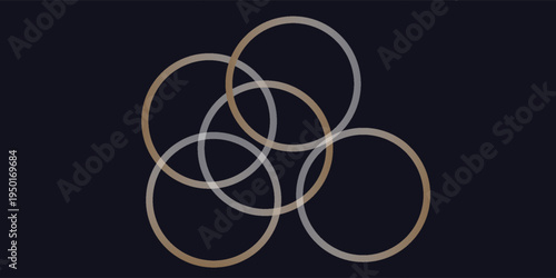 Black premium background with luxury dark golden geometric elements.vector eps10