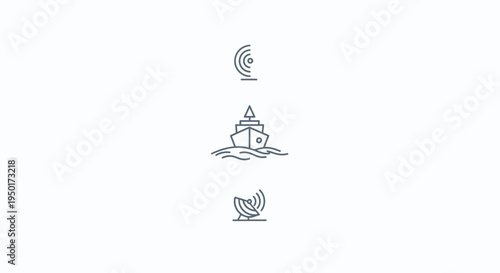 Simple line art icons for meditation and yoga.