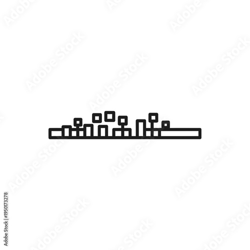 Abstract Line Art Design Element