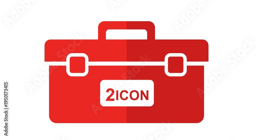 Red toolbox icon with handle.
