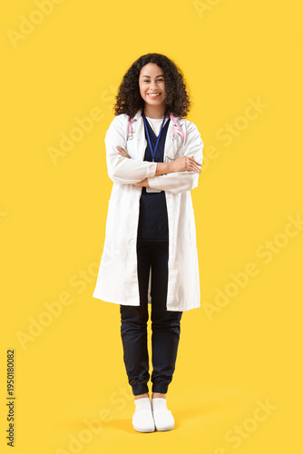 Female African-American med...