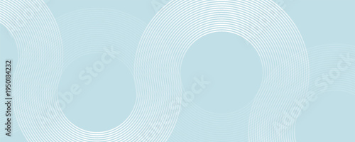 Modern abstract background. Glossy white gradient circle lines. Minimal geometric pattern. Simple graphic elements. Futuristic concept. Suitable for cover, poster, banner, brochure, eps10.