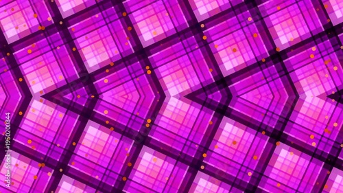 Wallpaper Mural Abstract Geometric Pattern with Vibrant Purple and Pink Hues. Torontodigital.ca