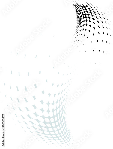 Background Composition, Web Template (Halftone)