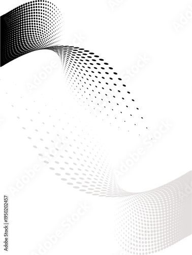 Background Composition, Web Template (Halftone)