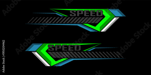 Sports background, speed racing graphic vector illustration